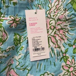 Lilly Pulitzer Tropical Print Linen Skirt